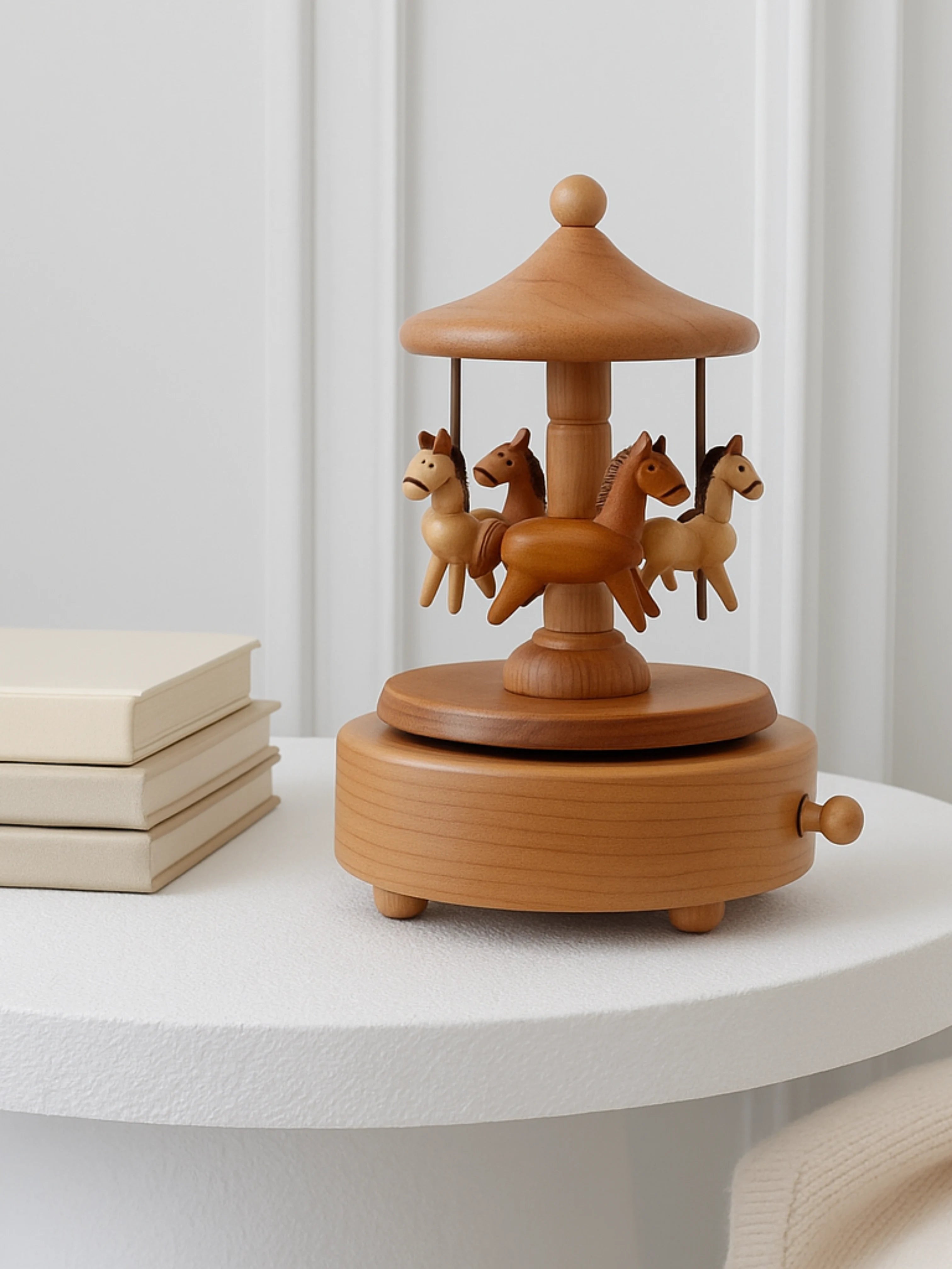 Sooth Your Baby and Create Precious Memories | The Magical Wooden Carousel