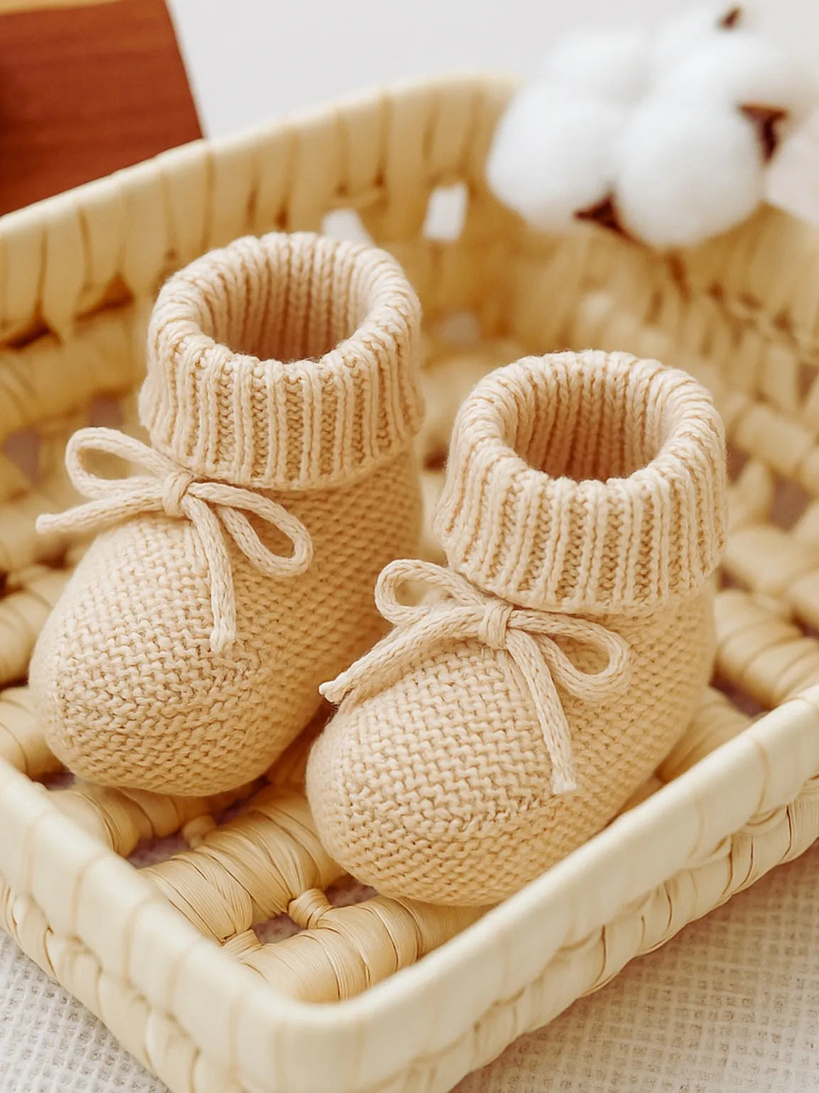 Baby booties in knit fabric – Ultra soft