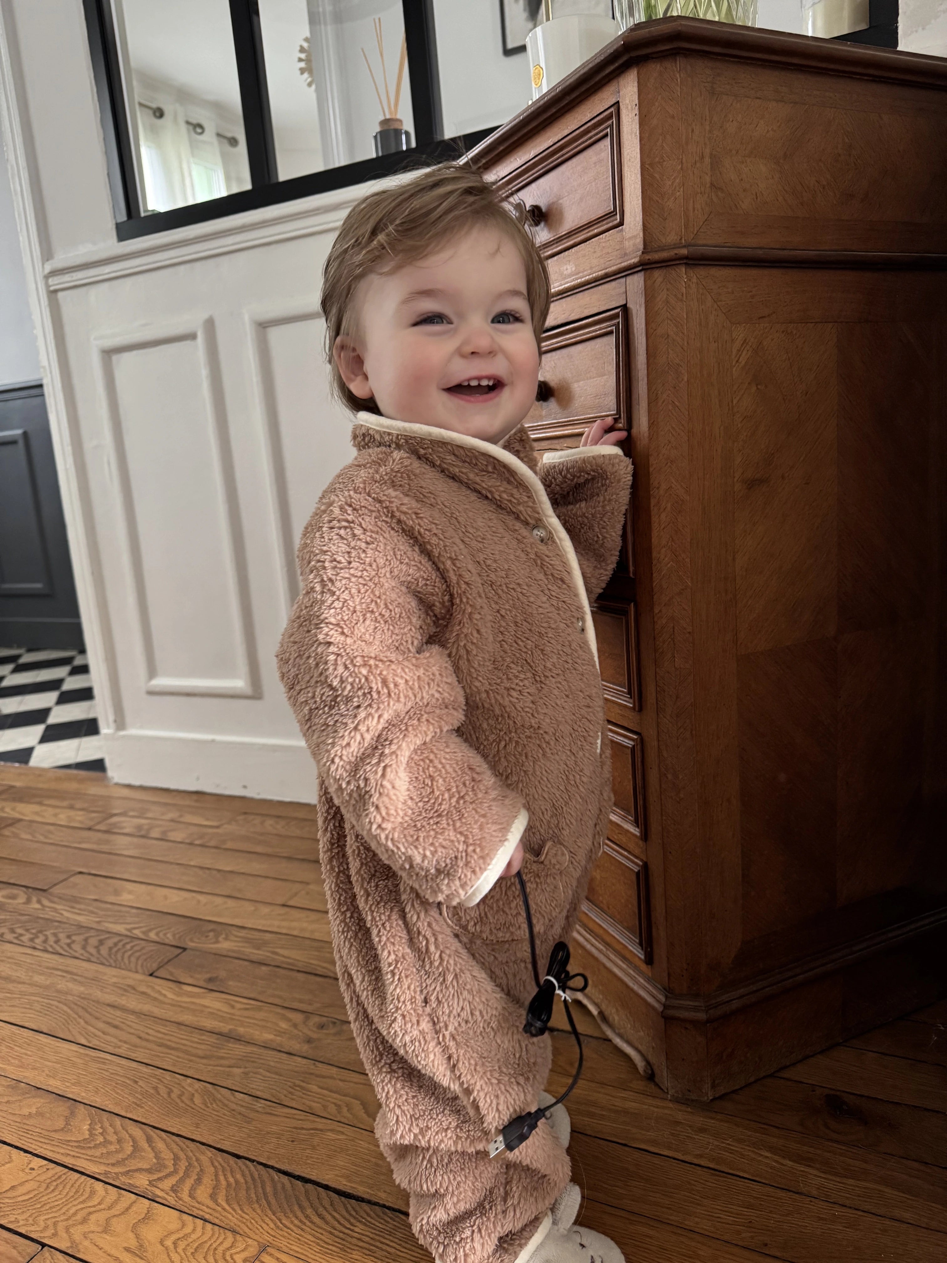Cozy Comfort & Adorable Look - The Cozy Bear Romper