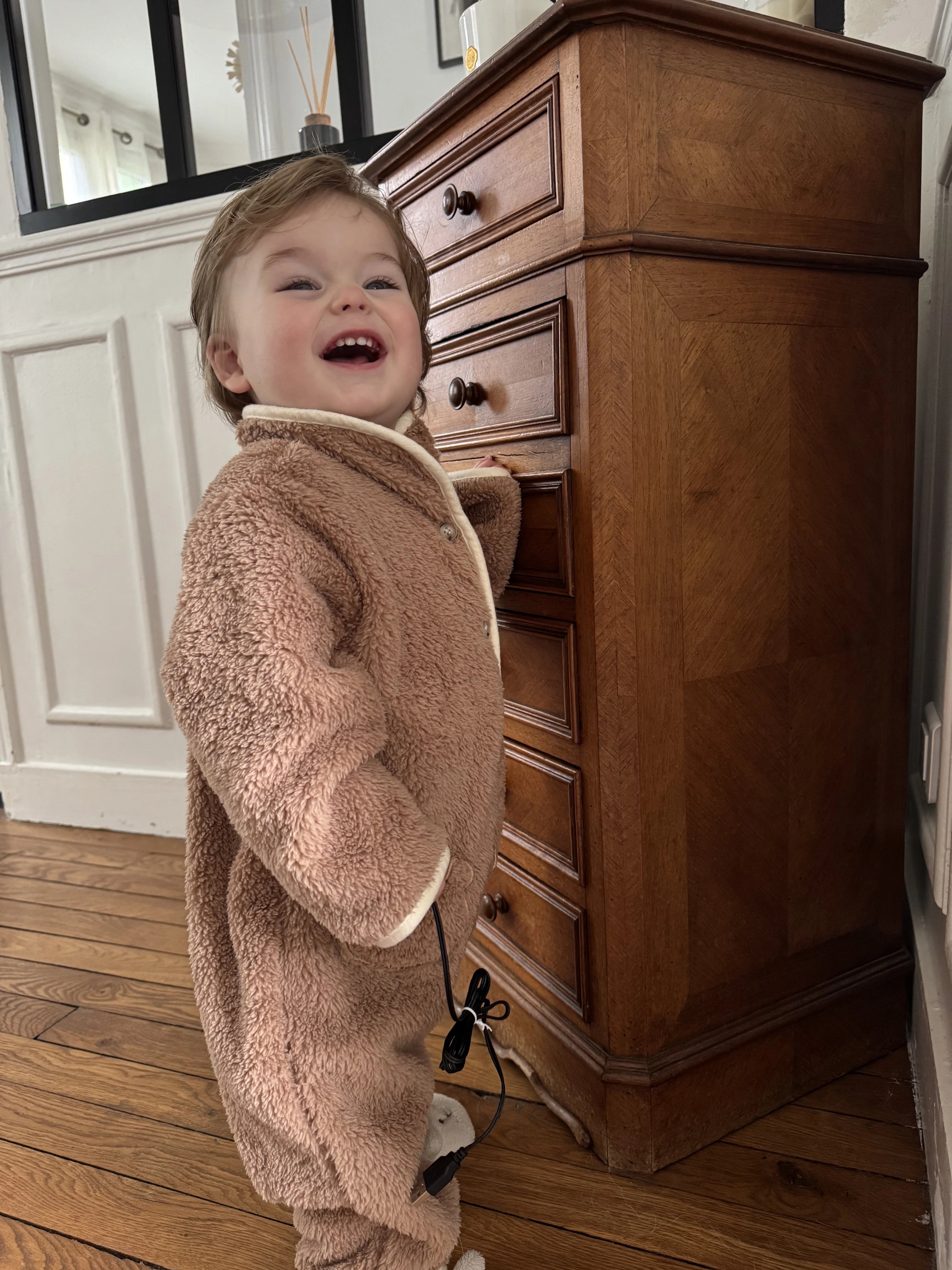 Cozy Comfort & Adorable Look - The Cozy Bear Romper