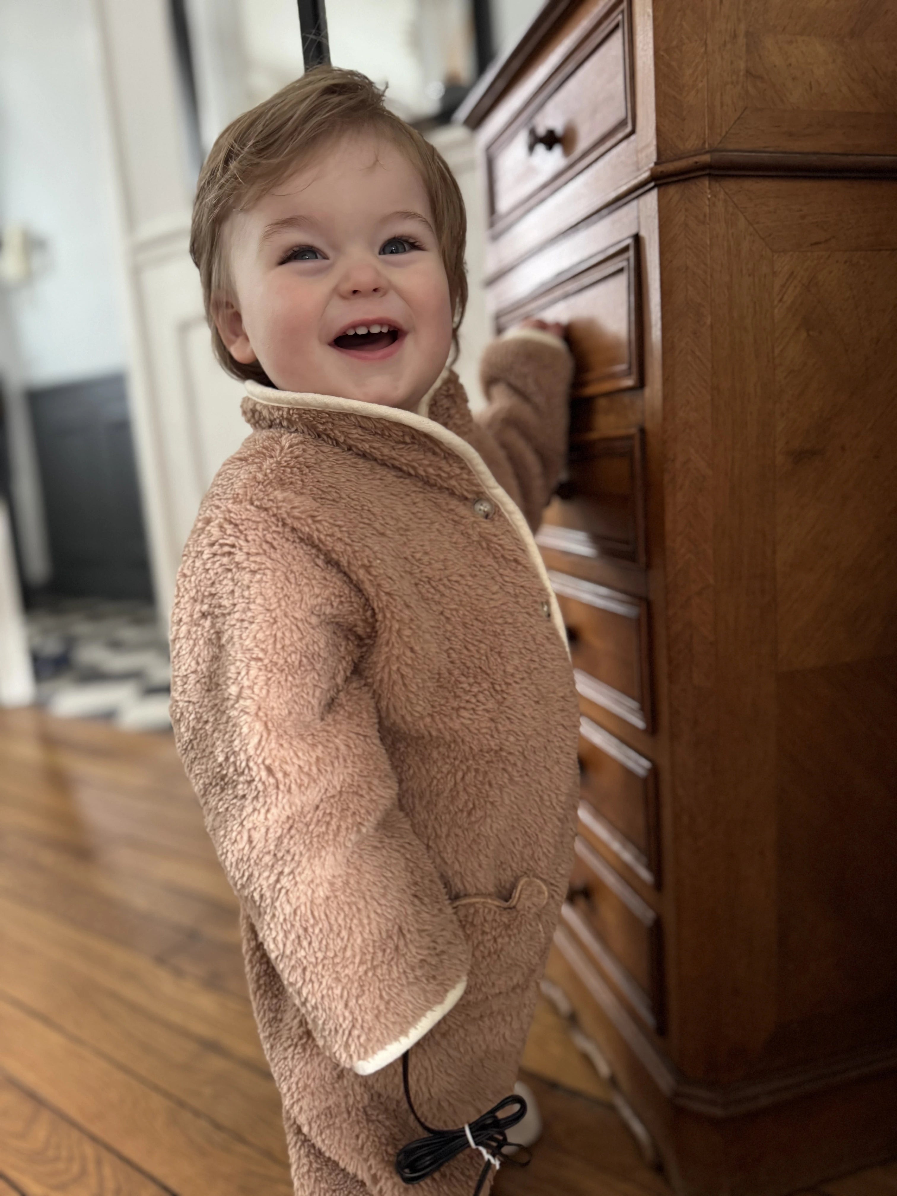 Cozy Comfort & Adorable Look - The Cozy Bear Romper