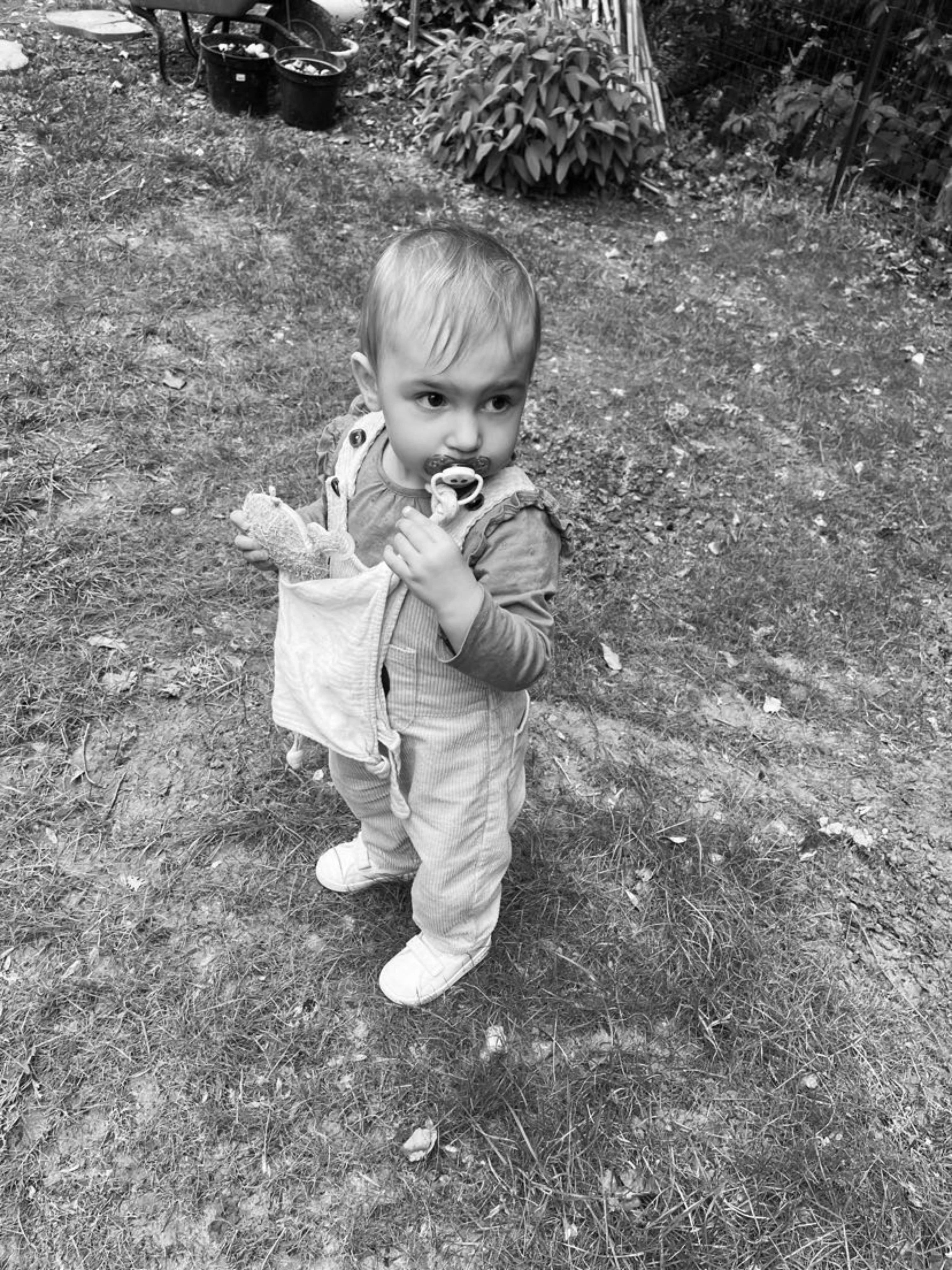 A Heart-Winning Piece of Absolute Softness - The Cotton Overalls with Embroidered Heart