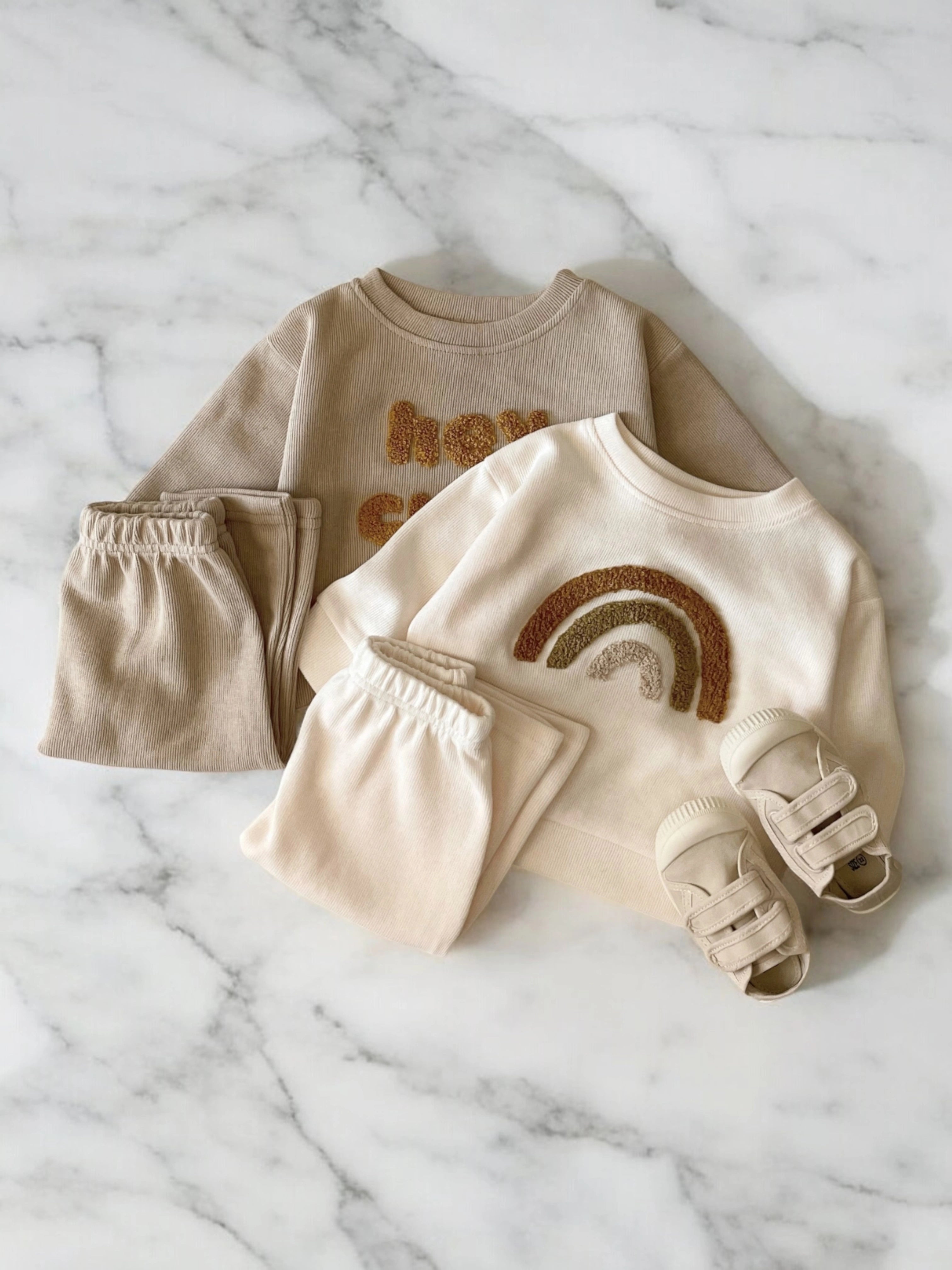 Natural Softness & Complete Outfit - 2-Piece Cotton Set