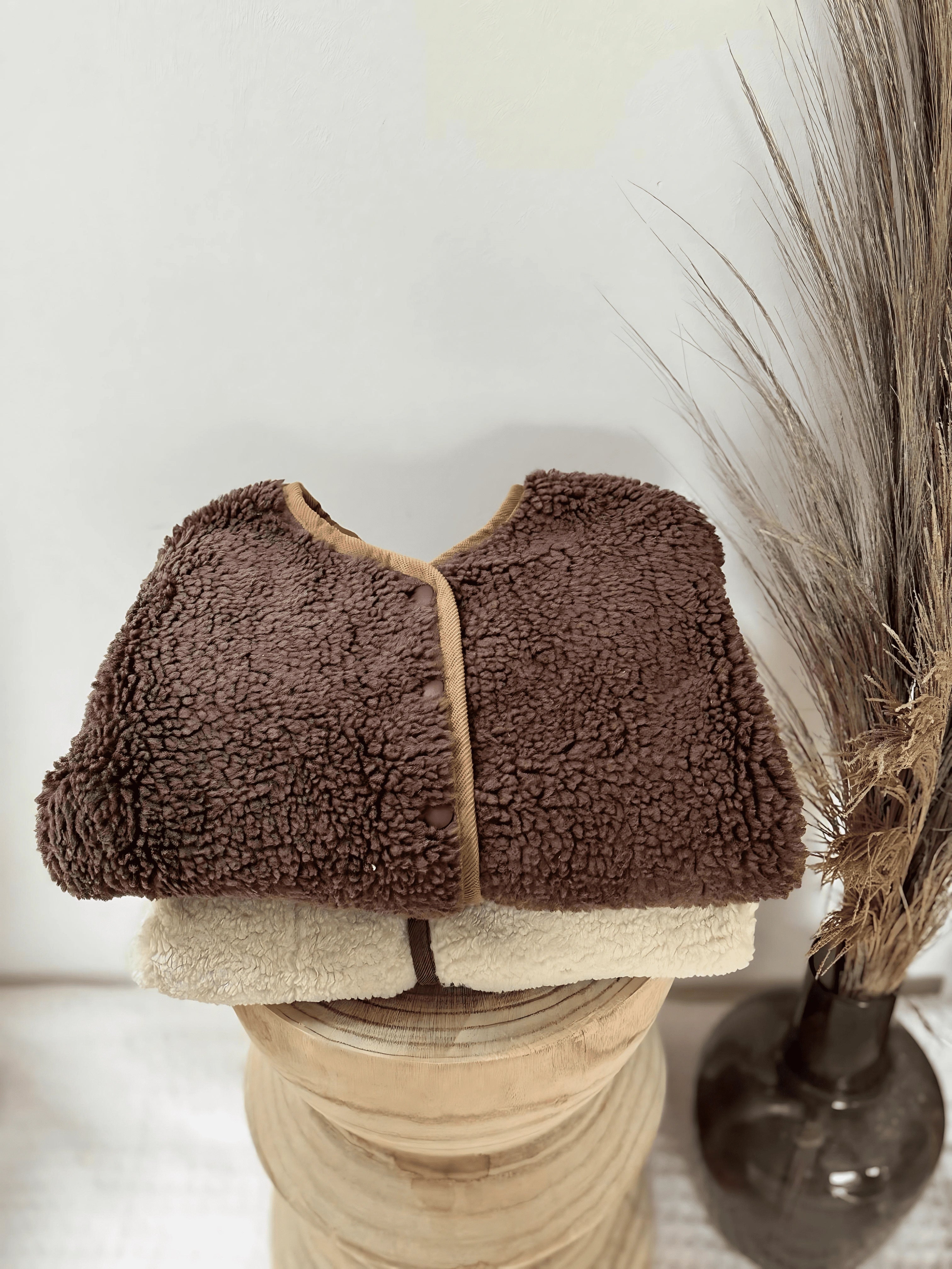 Cozy Comfort and Two Looks in One - The Reversible Faux Fur Cozy Coat