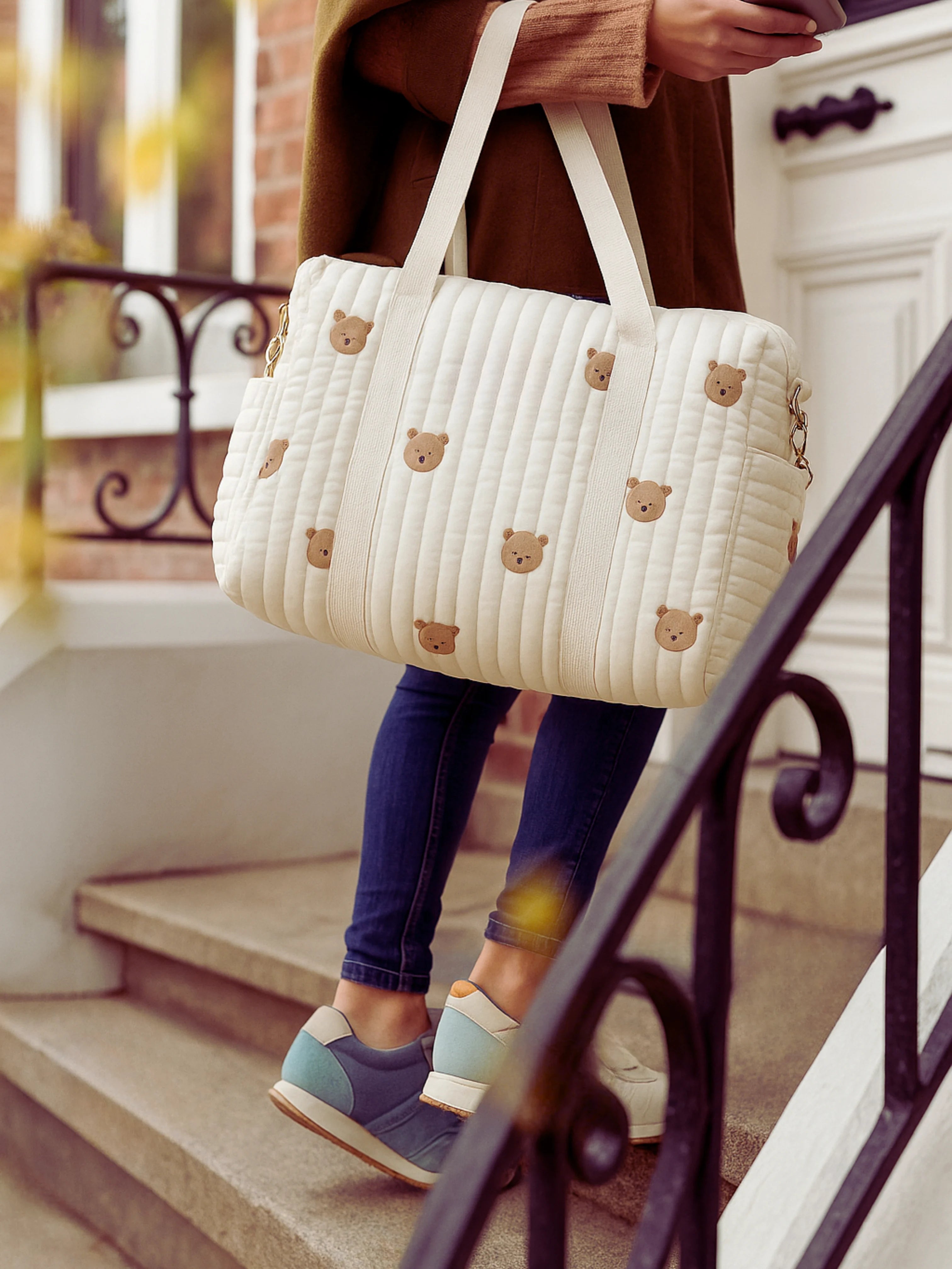 Comfortable to Carry & Generous Capacity | The Spacious and Cozy Padded Diaper Bag