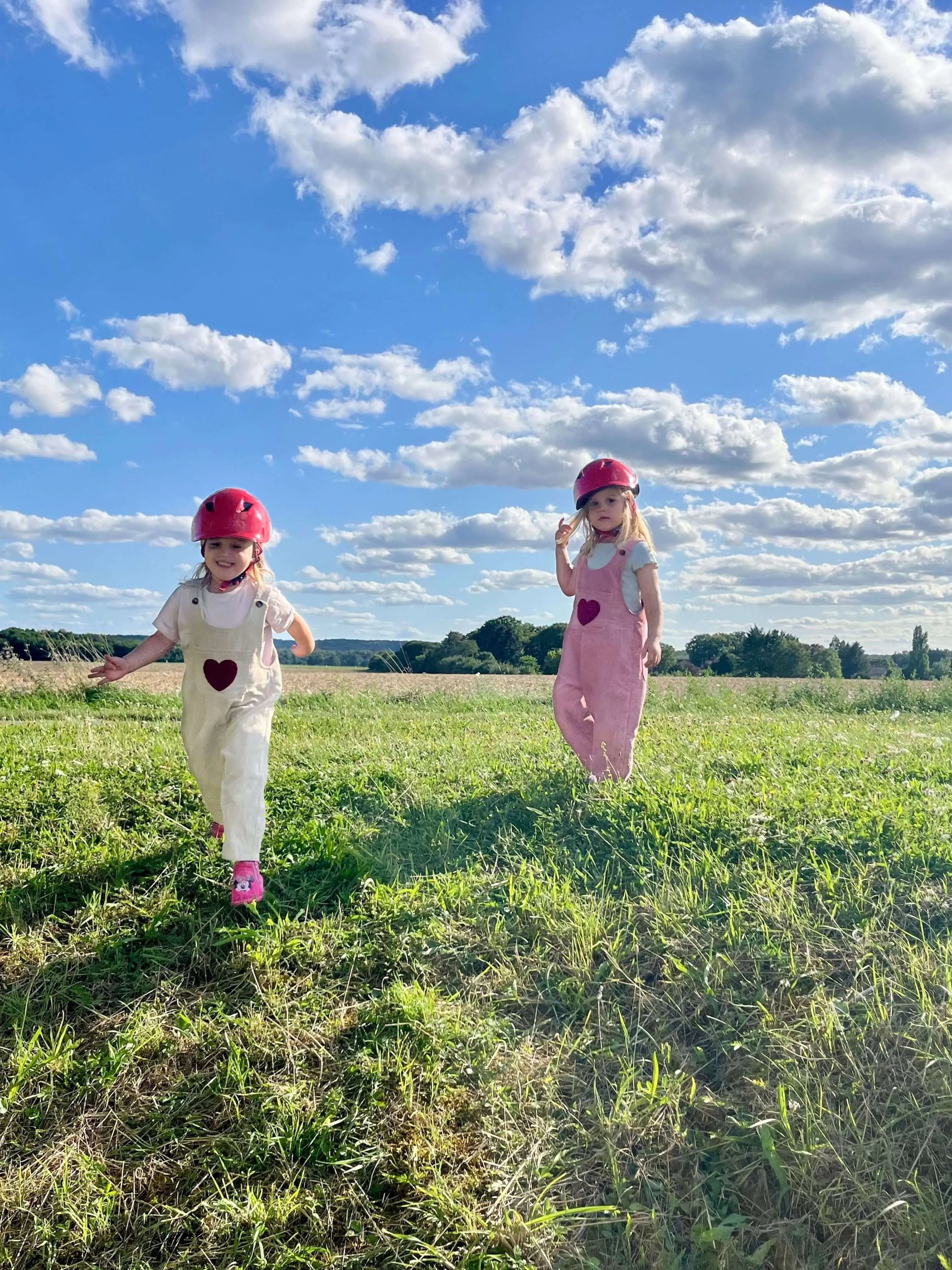 A Heart-Winning Piece of Absolute Softness - The Cotton Overalls with Embroidered Heart
