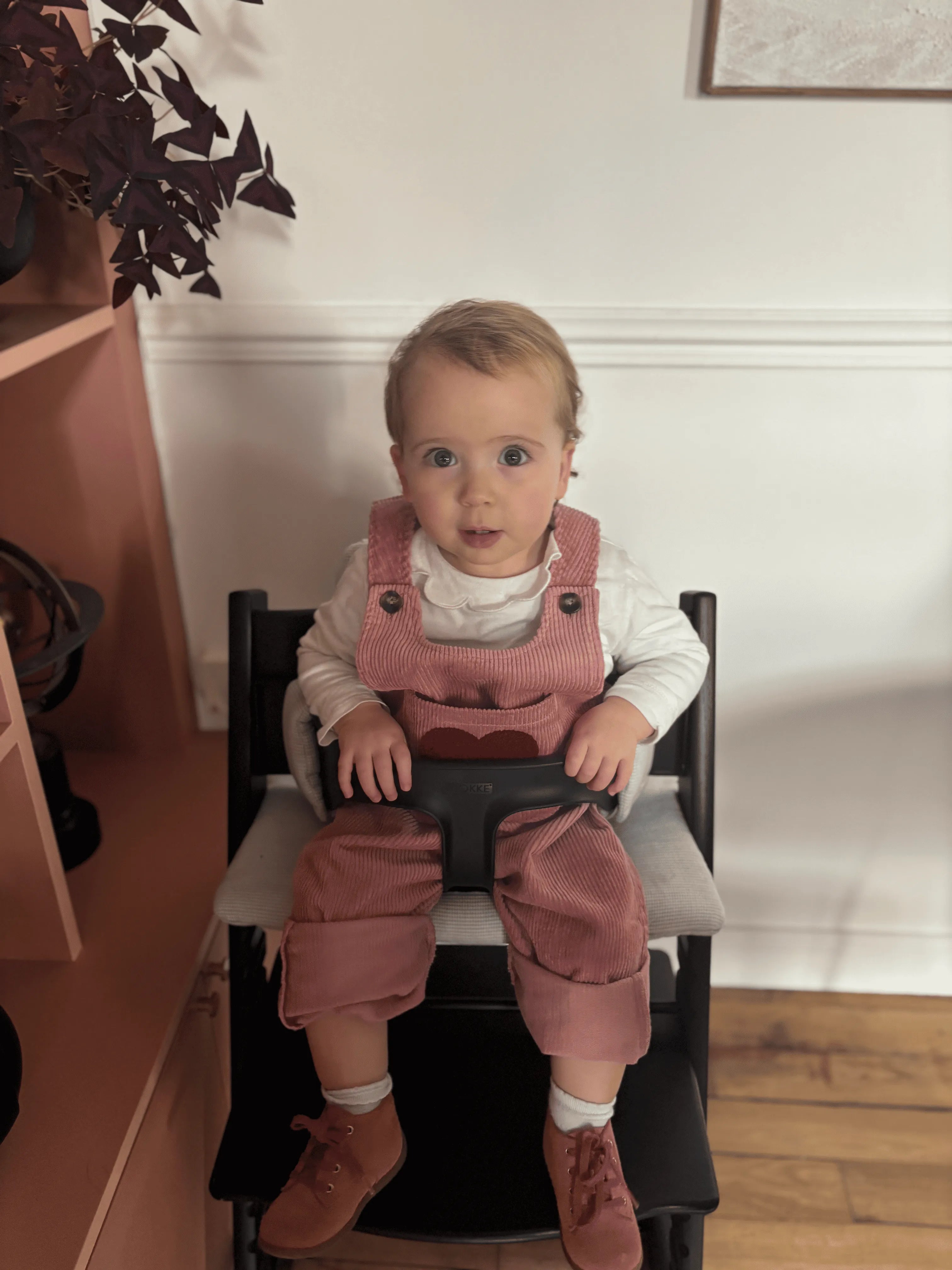 A Heart-Winning Piece of Absolute Softness - The Cotton Overalls with Embroidered Heart