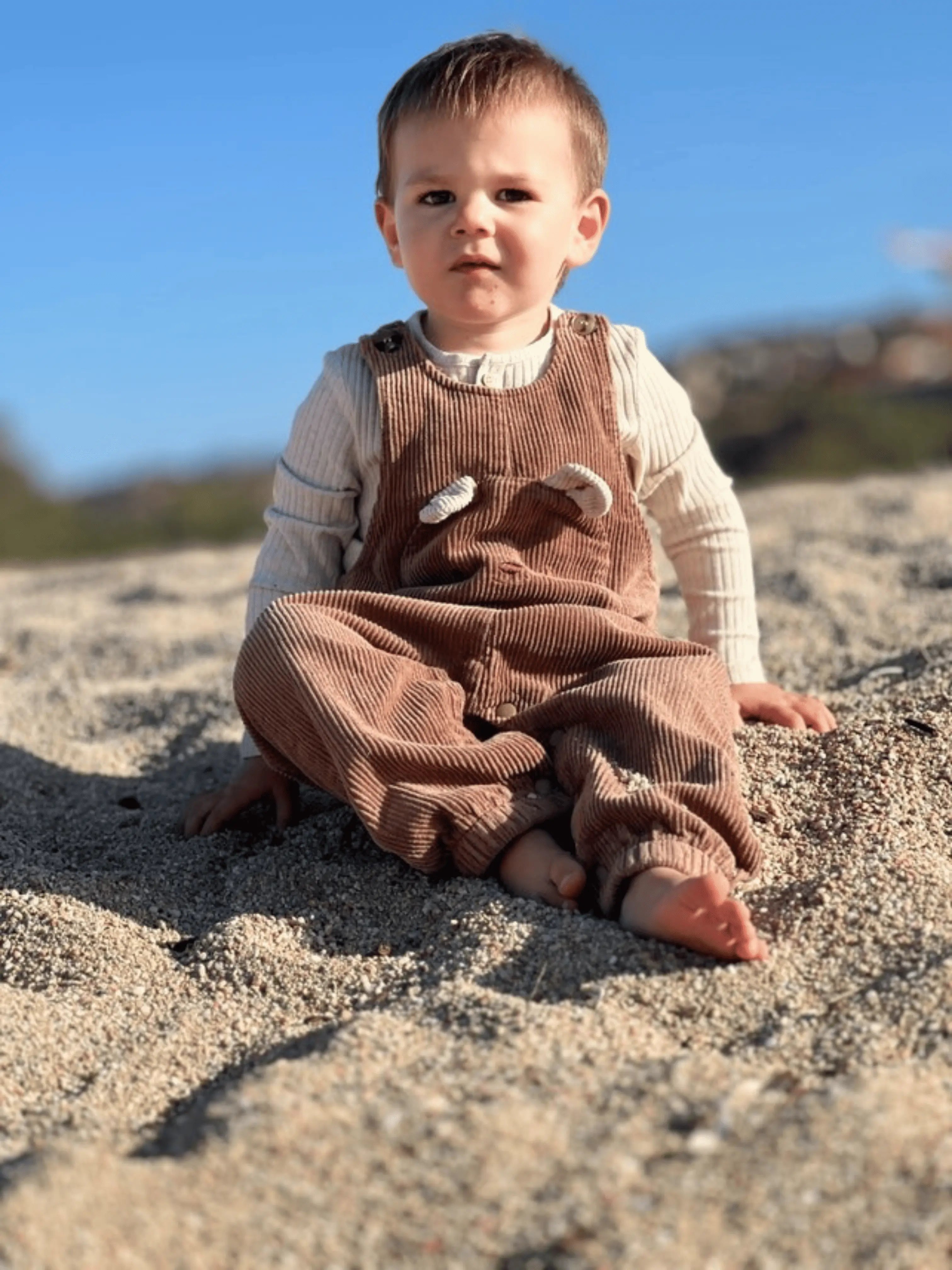 Maxi Comfort & Super Cute Look - The Teddy Bear Overalls