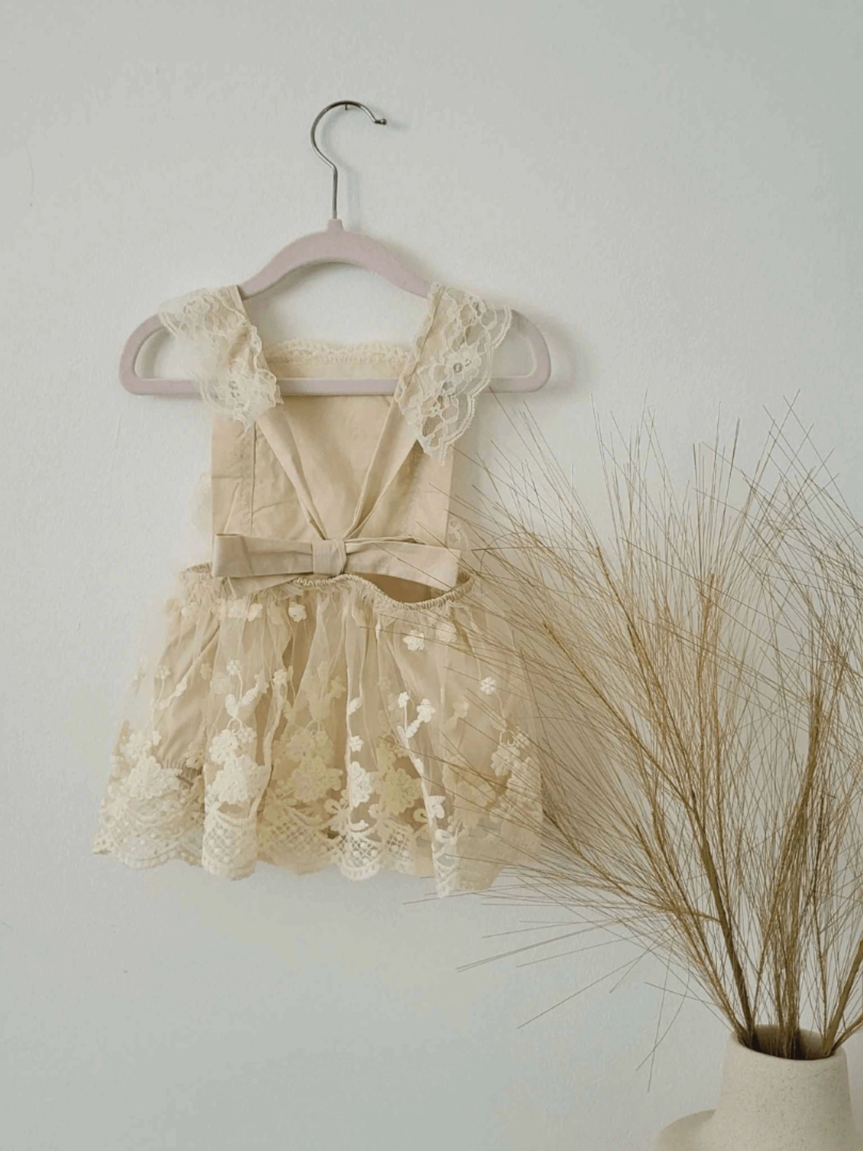 Nude Color &amp; Soft Comfort | The Ecru Cotton Romper