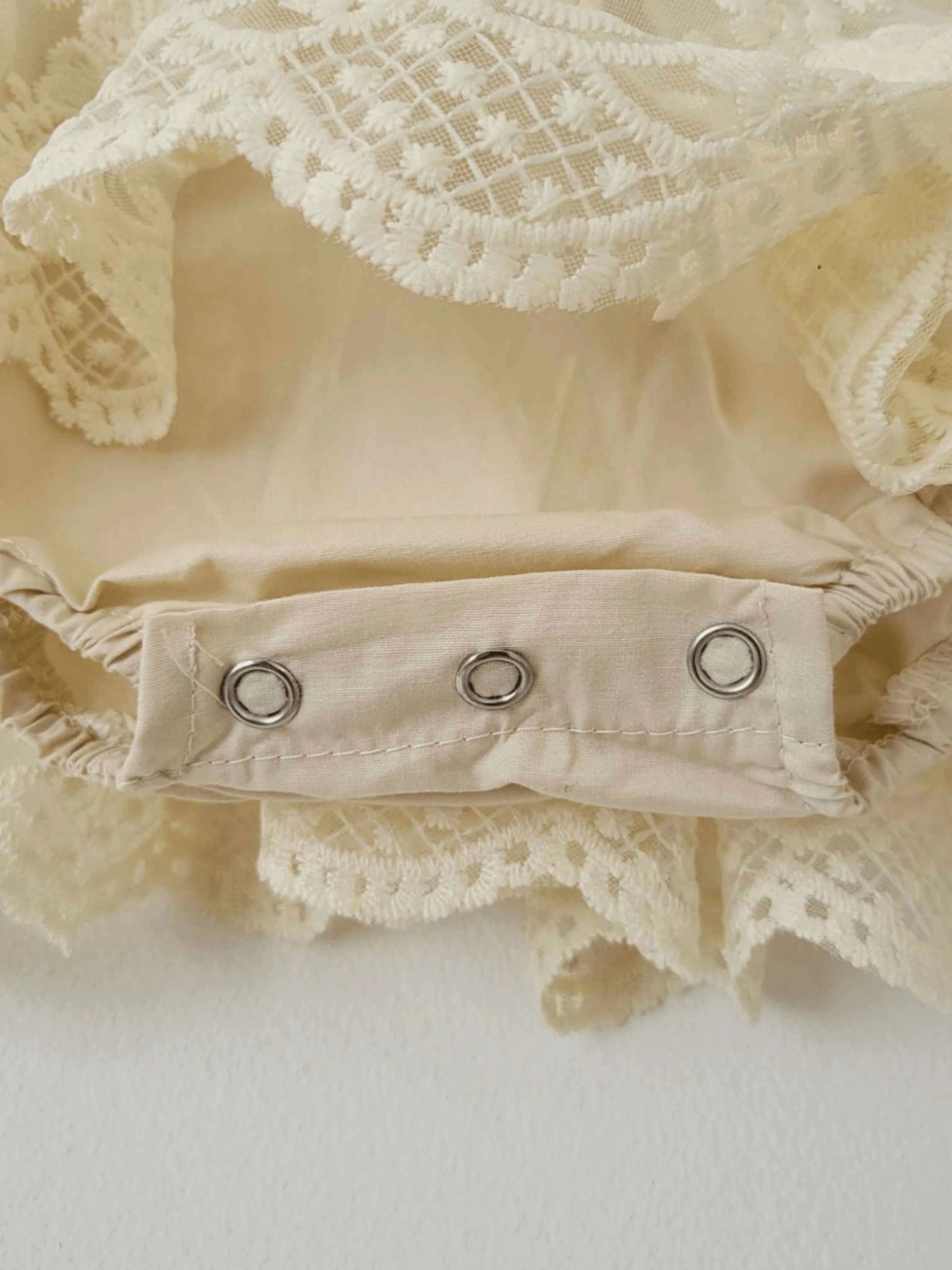 Nude Color &amp; Soft Comfort | The Ecru Cotton Romper