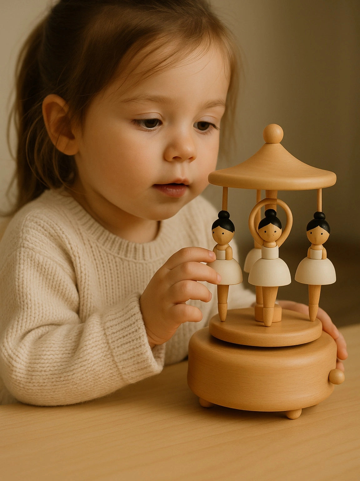 Sooth Your Baby and Create Precious Memories | The Magical Wooden Carousel