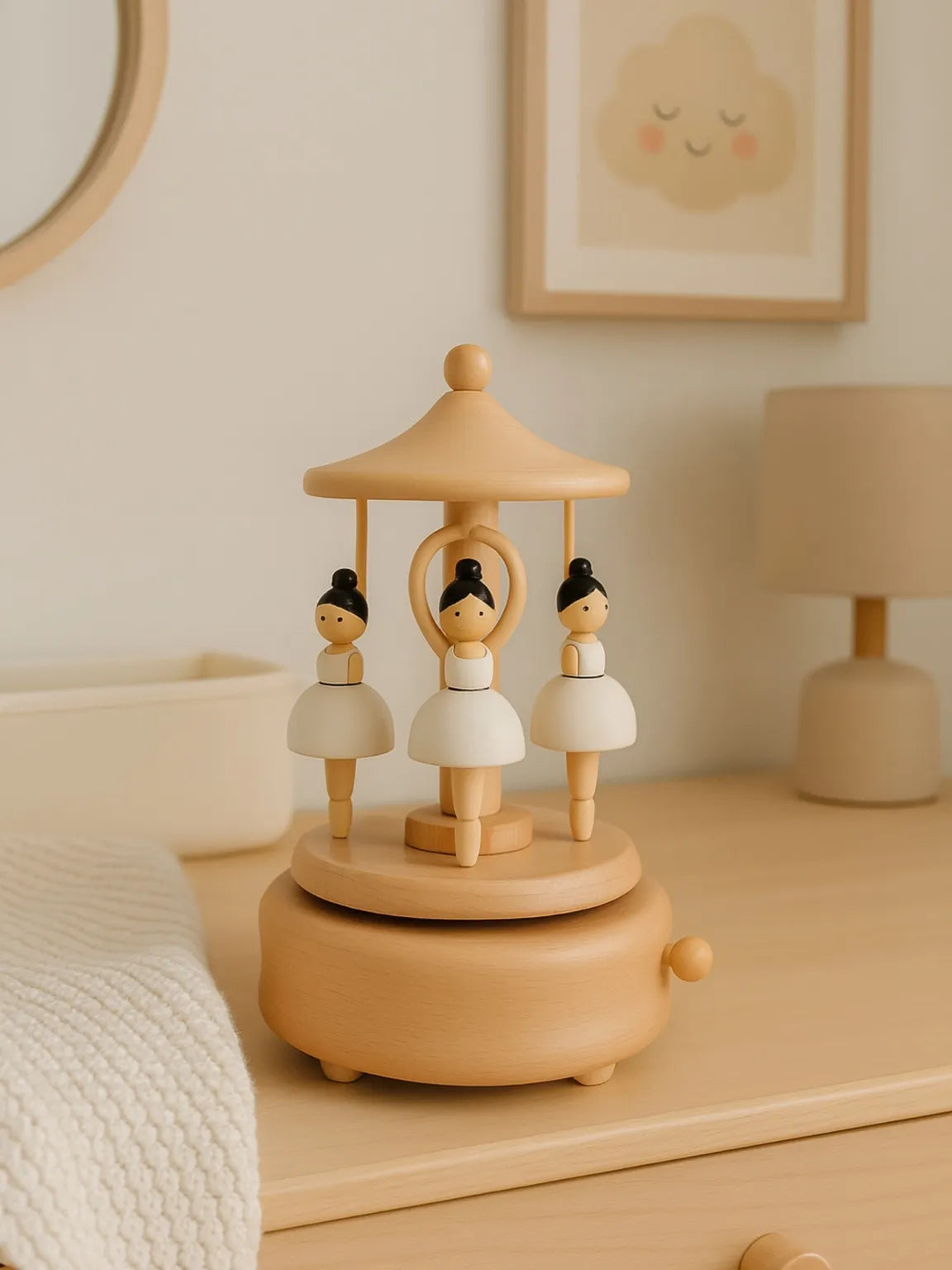 Sooth Your Baby and Create Precious Memories | The Magical Wooden Carousel