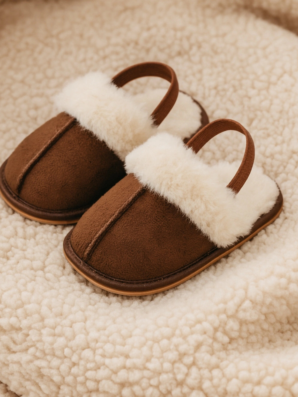 Fuzzy baby booties – Warm &amp; soft
