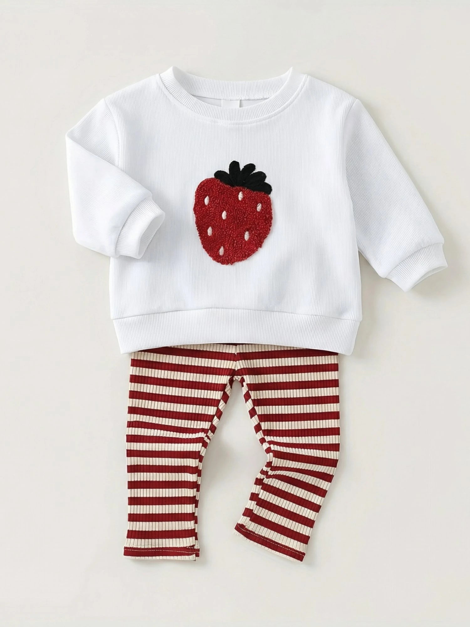 Vitamin-Packed &amp; Comfortable Style for Men &amp; Women | Sweatshirt &amp; Pant Set with Fruit Embroidery
